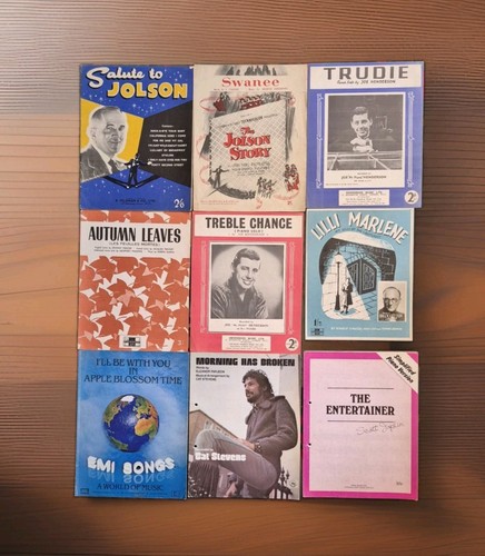 Vintage sheet music collection - sheet,