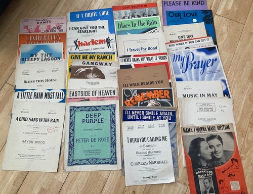 Vintage piano ukulele sheet - vintage,
