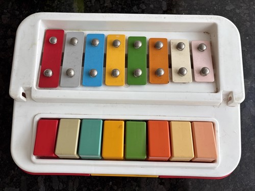 Vintage 1980s piano xylophone - vintage,