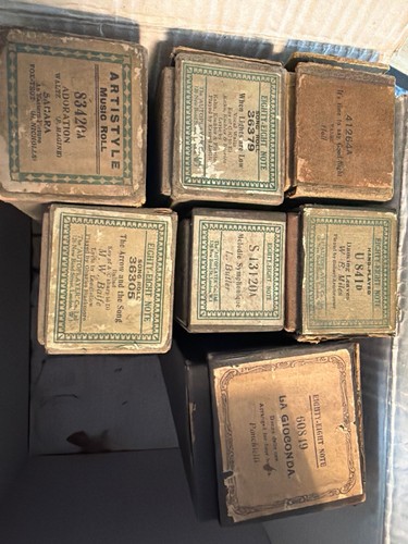 Job lot vintage note - job,