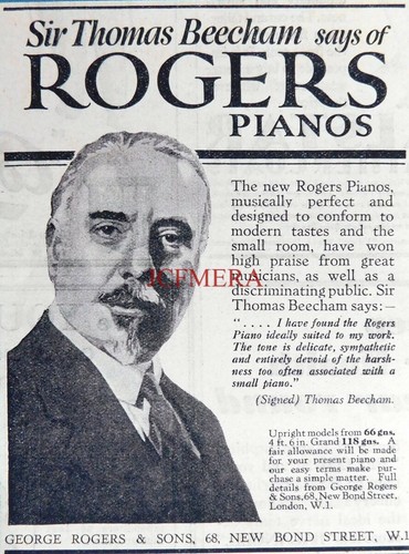 Vintage rogers pianos sir - rogers,