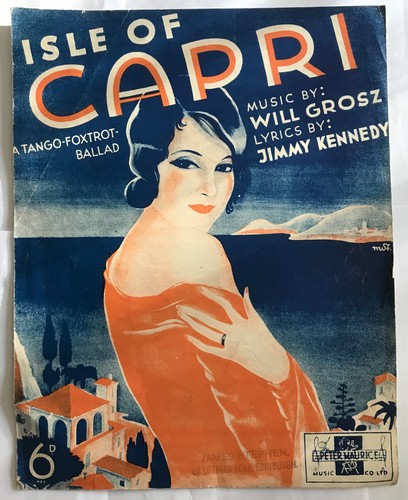 Vintage music sheets - 15, x