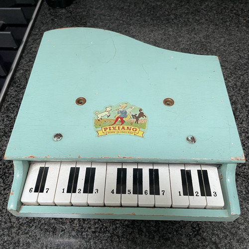 Vintage pixiano wooden toy - wooden,