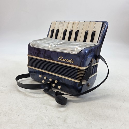 Cucciolo blue vintage - blue, piano