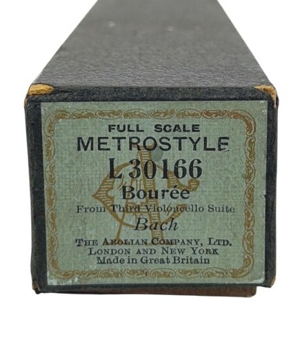 Aeolian metrostyle bouree - metrostyle,