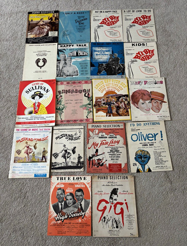 Vintage sheet music job - vintage,