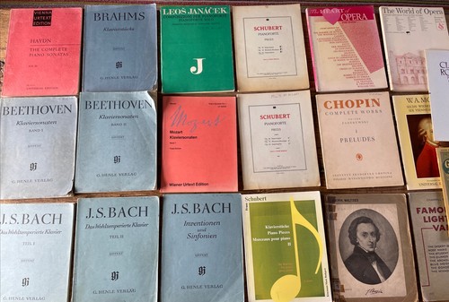 Vintage piano music - vintage,