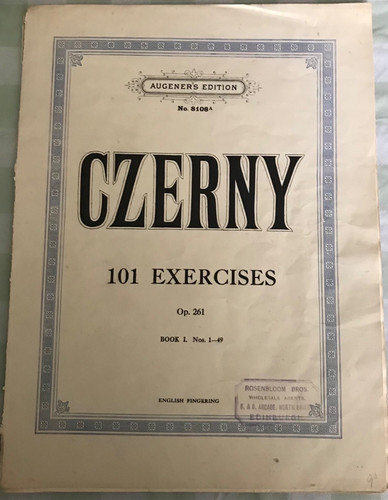 Carl czerny 101 vintage - 101,