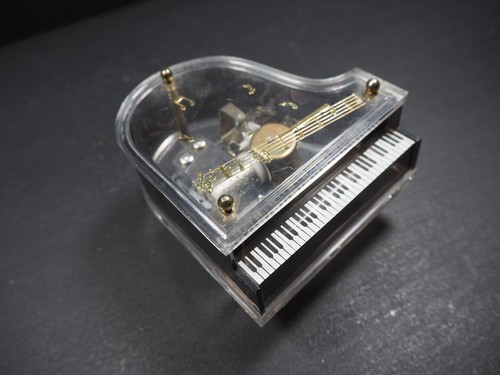 Grand piano music box vintage - music,